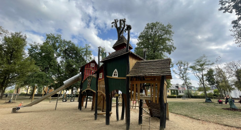Aire de jeux thématique à Gasperich : la ferme