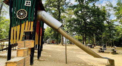 Aire de jeux thématique à Gasperich : la ferme